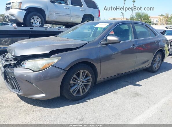 4T1BF1FK7GU185006 2016 TOYOTA CAMRY Gray Front left