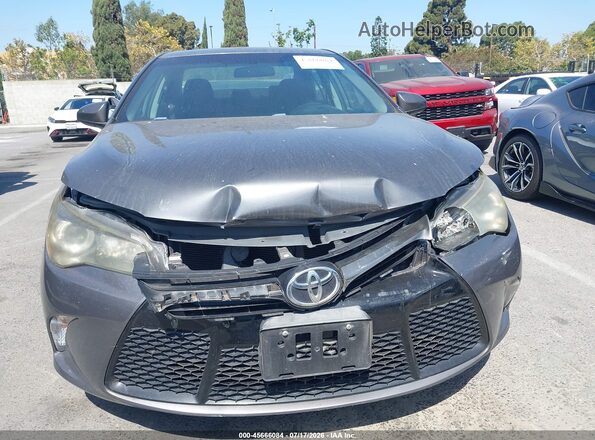 4T1BF1FK7GU185006 2016 TOYOTA CAMRY Gray Instrument cluster view