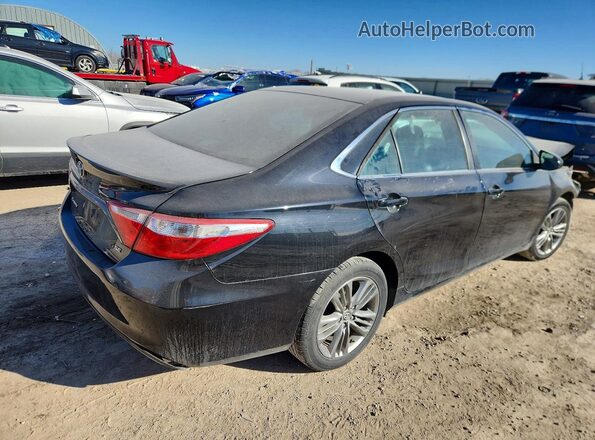 4T1BF1FK7GU193476 2016 TOYOTA CAMRY Черный Задняя правая четверть