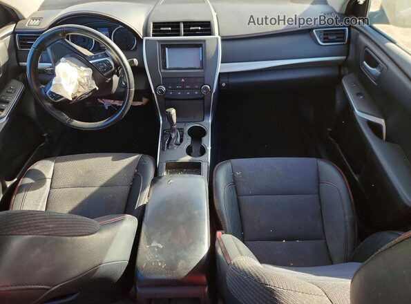 4T1BF1FK7GU193476 2016 TOYOTA CAMRY Черный Вид панели приборов