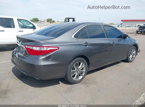 4T1BF1FK7GU500161 2016 TOYOTA CAMRY Gray Tył prawy
