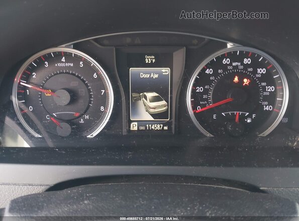 4T1BF1FK7GU500161 2016 TOYOTA CAMRY Gray Widok tylnych siedzeń