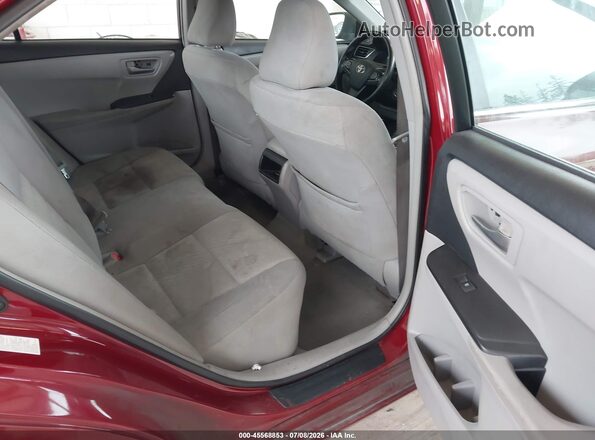 4T1BF1FK7GU505635 2016 TOYOTA CAMRY Red Вид наклейки з VIN-кодом