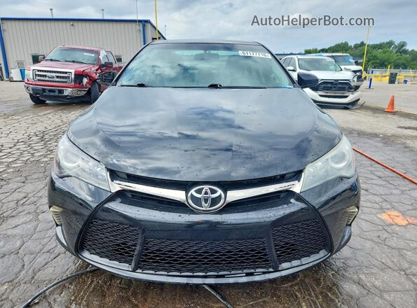 4T1BF1FK7GU531412 2016 TOYOTA CAMRY Black Front view