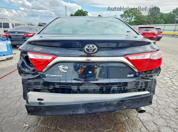 4T1BF1FK7GU531412 2016 TOYOTA CAMRY Black Rear view