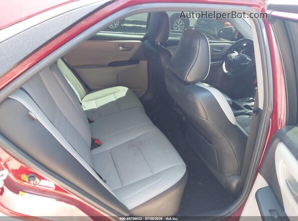 4T1BF1FK7GU535511 2016 TOYOTA CAMRY Red VIN կոդի պիտակի տեսք
