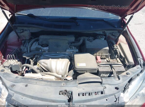 4T1BF1FK7GU535511 2016 TOYOTA CAMRY Red Հետևի տեսք