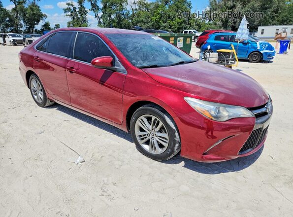 4T1BF1FK7GU578567 2016 TOYOTA CAMRY Red Front right