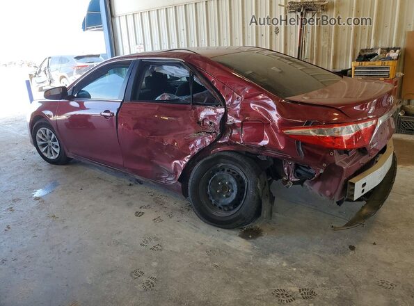 4T1BF1FK7GU603564 2016 TOYOTA CAMRY Red Rear left
