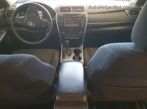 4T1BF1FK7GU603564 2016 TOYOTA CAMRY Red Dashboard view