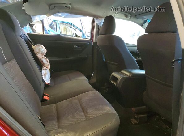 4T1BF1FK7GU603564 2016 TOYOTA CAMRY Red Rear seats view