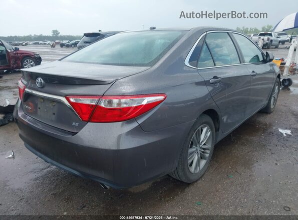 4T1BF1FK7HU359657 2017 TOYOTA CAMRY Коричневый Задняя правая четверть