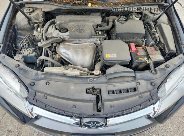4T1BF1FK7HU708302 2017 TOYOTA CAMRY Черный Вид задней части салона