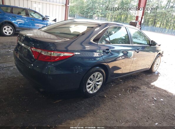 4T1BF1FK7HU757435 2017 TOYOTA CAMRY Dark Blue Задня права чверть