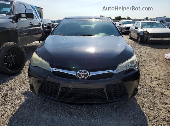 4T1BF1FK8GU155559 2016 TOYOTA CAMRY Black Front view