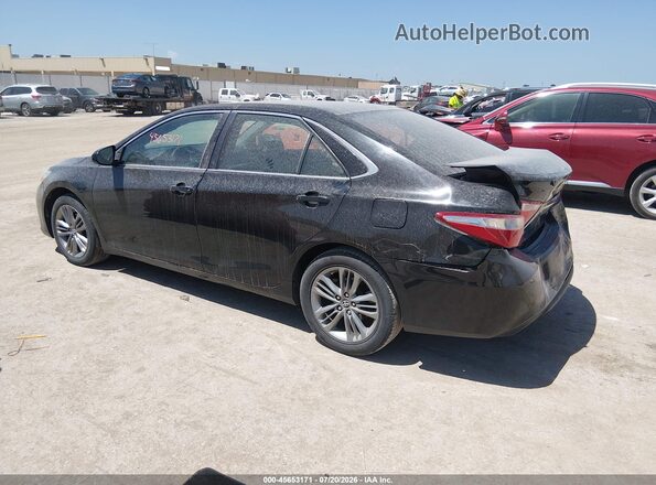 4T1BF1FK8GU188237 2016 TOYOTA CAMRY Black Trasero izquierdo