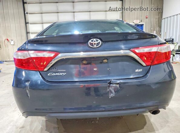 4T1BF1FK8GU259341 2016 TOYOTA CAMRY Blue Հետևի տեսք