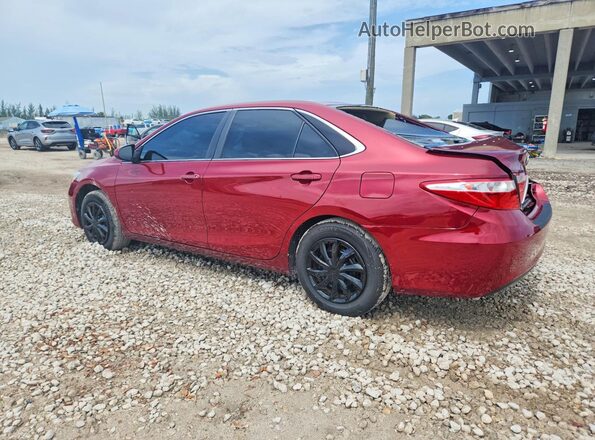 4T1BF1FK8GU528115 2016 TOYOTA CAMRY Burgundy უკანა მარცხენა