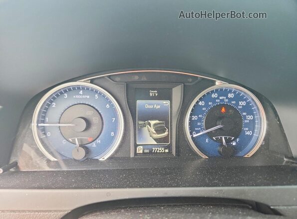 4T1BF1FK8GU528115 2016 TOYOTA CAMRY Burgundy ხელსაწყოთა პანელის ხედი