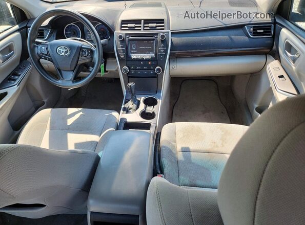 4T1BF1FK8GU528339 2016 TOYOTA CAMRY Charcoal Vista del salpicadero