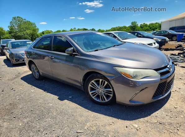 4T1BF1FK8GU592610 2016 TOYOTA CAMRY Gray წინა მარჯვენა