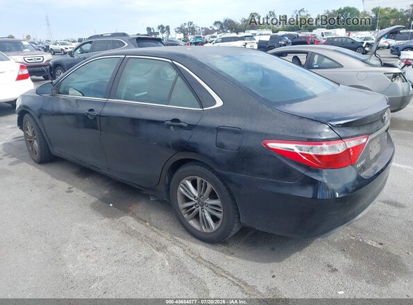 4T1BF1FK8HU378945 2017 TOYOTA CAMRY Black Rear left