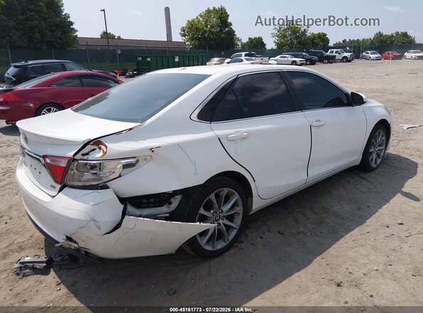 4T1BF1FK8HU633125 2017 TOYOTA CAMRY White უკანა მარჯვენა