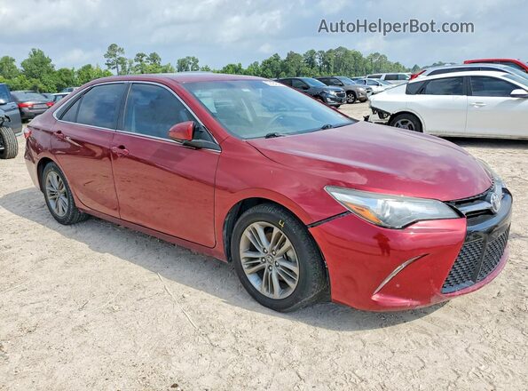 4T1BF1FK8HU751630 2017 TOYOTA CAMRY Burgundy Передня права чверть