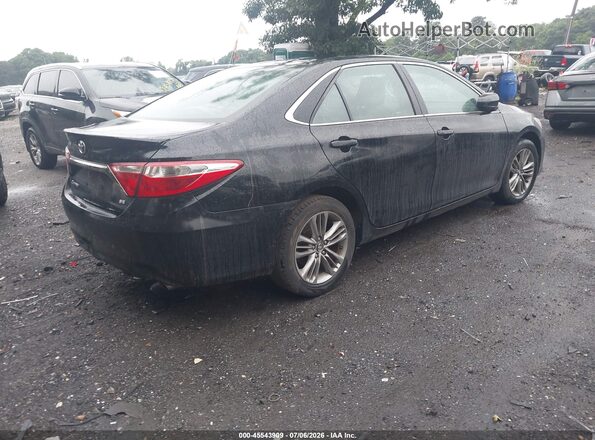 4T1BF1FK8HU755855 2017 TOYOTA CAMRY Black Tył prawy
