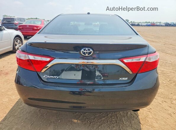 4T1BF1FK8HU777757 2017 TOYOTA CAMRY Black Rear view
