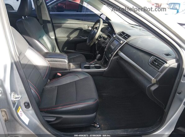 4T1BF1FK9GU186254 2016 TOYOTA CAMRY Silver Вид салону спереду