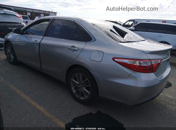 4T1BF1FK9GU186254 2016 TOYOTA CAMRY Silver Задня ліва чверть