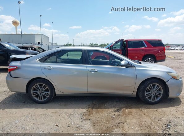 4T1BF1FK9GU193415 2016 TOYOTA CAMRY Silver უკანა სალონის ხედი