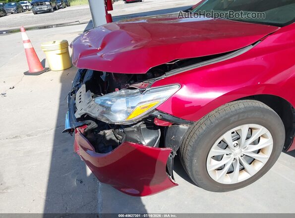 4T1BF1FK9GU606949 2016 TOYOTA CAMRY Maroon Դիմացի տեսք