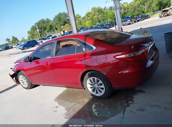 4T1BF1FK9GU606949 2016 TOYOTA CAMRY Maroon Սալոնի 360 աստիճան տեսք