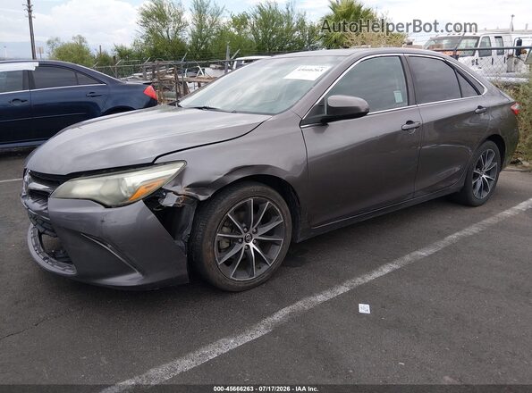 4T1BF1FK9HU269779 2017 TOYOTA CAMRY Gray Передня ліва чверть