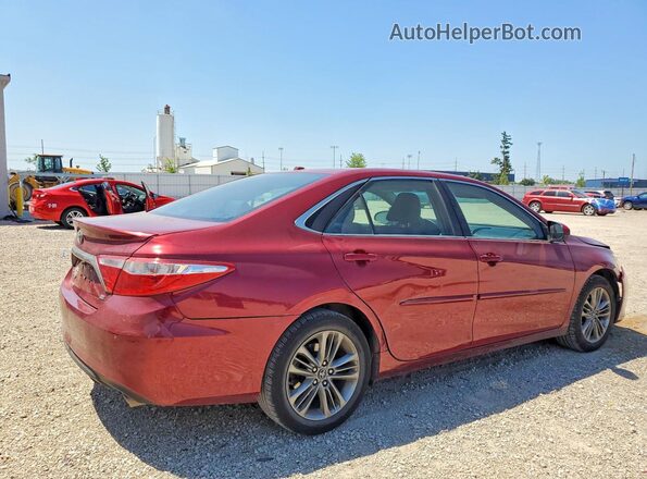 4T1BF1FK9HU675934 2017 TOYOTA CAMRY Red Rear right
