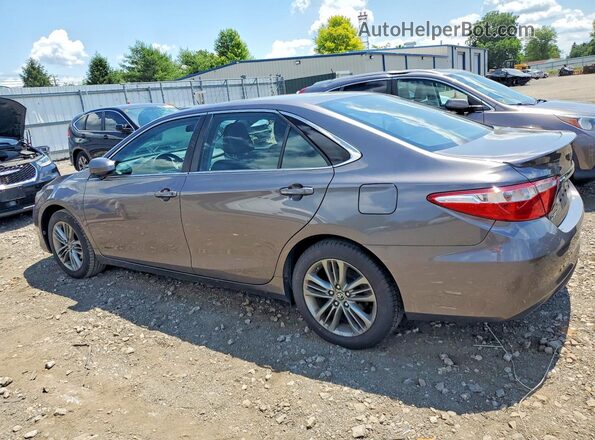 4T1BF1FKXGU162206 2016 TOYOTA CAMRY Gray Rear left