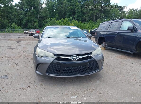 4T1BF1FKXGU248163 2016 TOYOTA CAMRY Серый Вид задней части салона