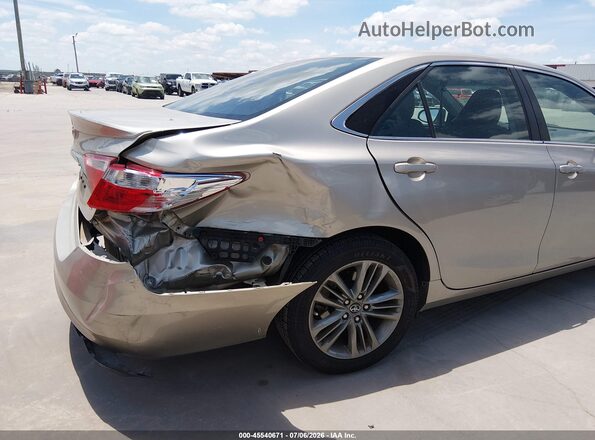 4T1BF1FKXGU587747 2016 TOYOTA CAMRY Champagne Вид спереду