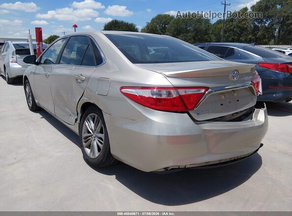 4T1BF1FKXGU587747 2016 TOYOTA CAMRY Champagne Задня ліва чверть