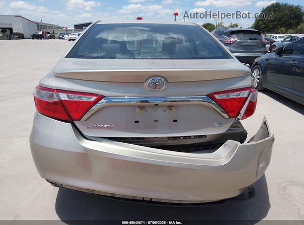 4T1BF1FKXGU587747 2016 TOYOTA CAMRY Champagne 