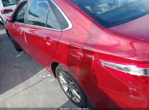 4T1BF1FKXGU588977 2016 TOYOTA CAMRY Red 