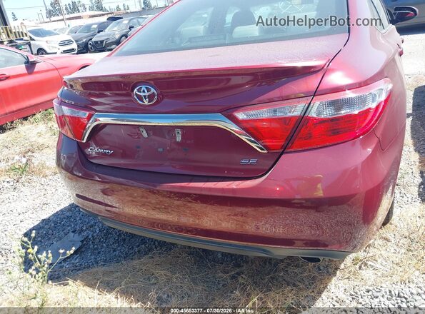 4T1BF1FKXGU588977 2016 TOYOTA CAMRY Red 