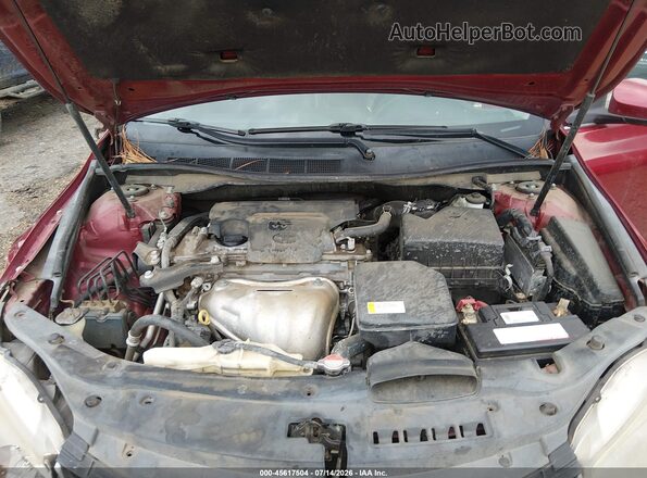 4T1BF1FKXGU602957 2016 TOYOTA CAMRY Red Вид ззаду