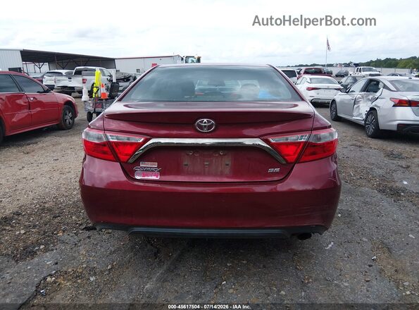 4T1BF1FKXGU602957 2016 TOYOTA CAMRY Red 