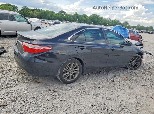 4T1BF1FKXHU320786 2017 TOYOTA CAMRY Black Tył prawy