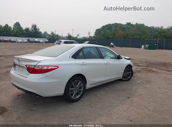 4T1BF1FKXHU387095 2017 TOYOTA CAMRY Белый Задняя правая четверть