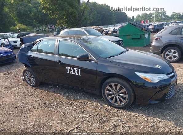 4T1BF1FKXHU772298 2017 TOYOTA CAMRY Черный Вид задней части салона