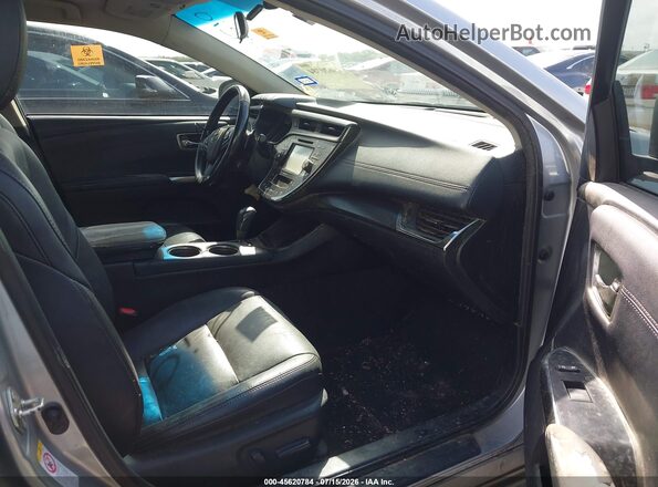 4T1BK1EB0GU210552 2016 TOYOTA AVALON Серебряный Вид салона спереди